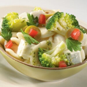 Insalata di retichelle, broccoli e feta