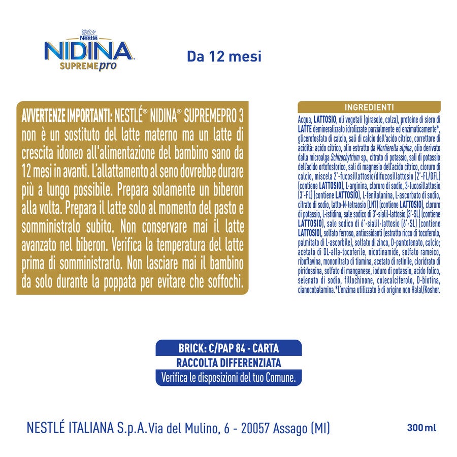 NIDINA SUPREMEpro 3 Liquido
